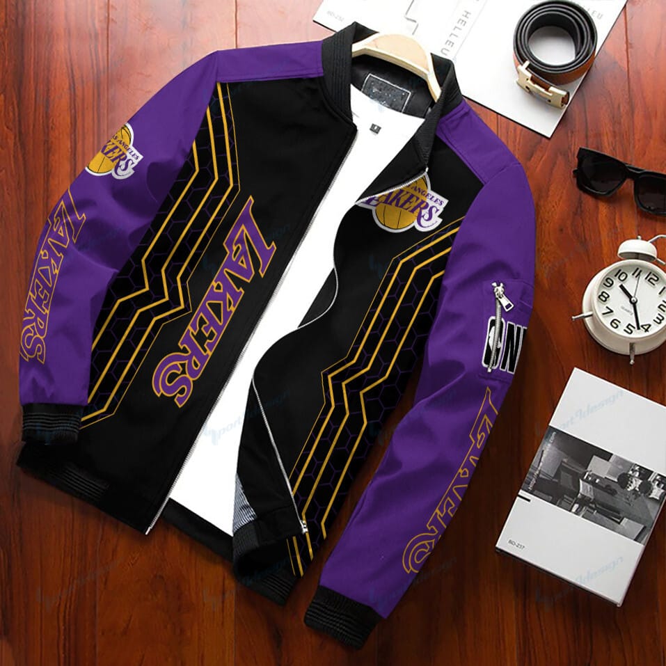 Los Angeles Lakers Bomber Jacket Special Gift For Men And Women