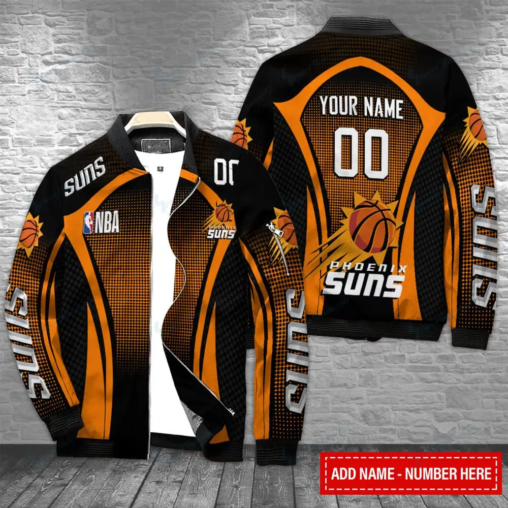 Phoenix Suns Bomber Jacket For Sport Team Fans