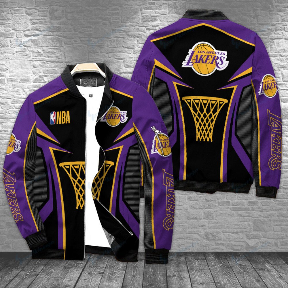 Los Angeles Lakers Bomber Jacket Gift For Sport Team Fan