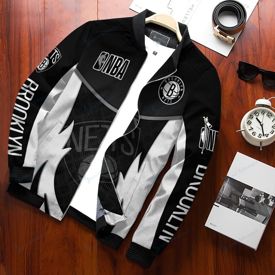 Brooklyn Nets Bomber Jacket Best Gift For Men And Women