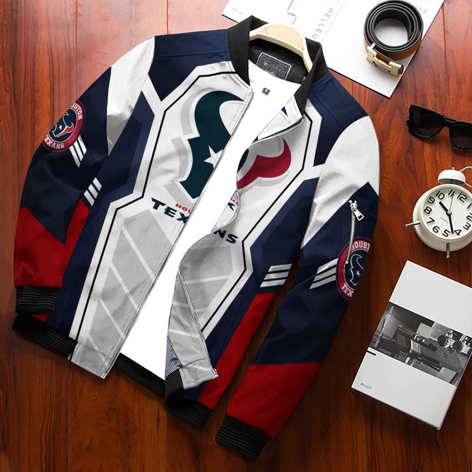 Houston Texans Jacket Gift For Sport Team Fan Bomber Jacket