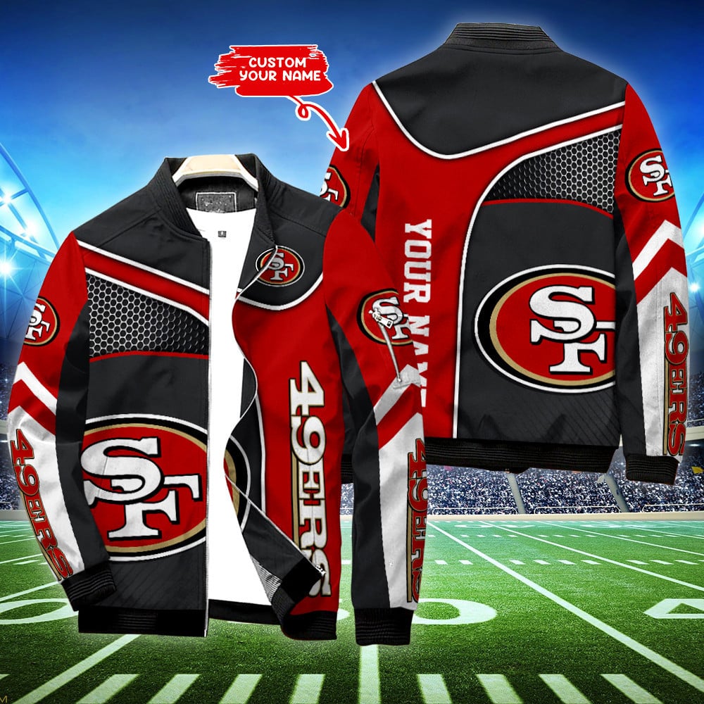 San Francisco 49Ers Personalized Bomber Jacket Collection For Sport Fans