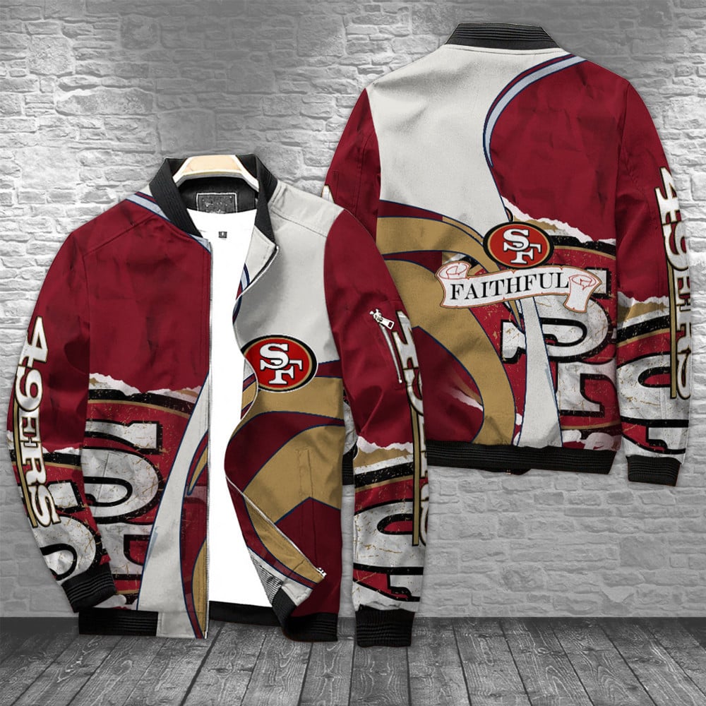 San Francisco 49Ers Bomber Jacket Gift For Sport Team Fan