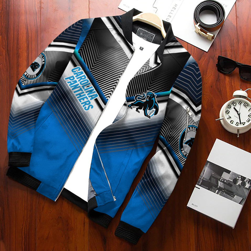 Carolina Panthers Bomber Jacket Gift For Sport Team Fan