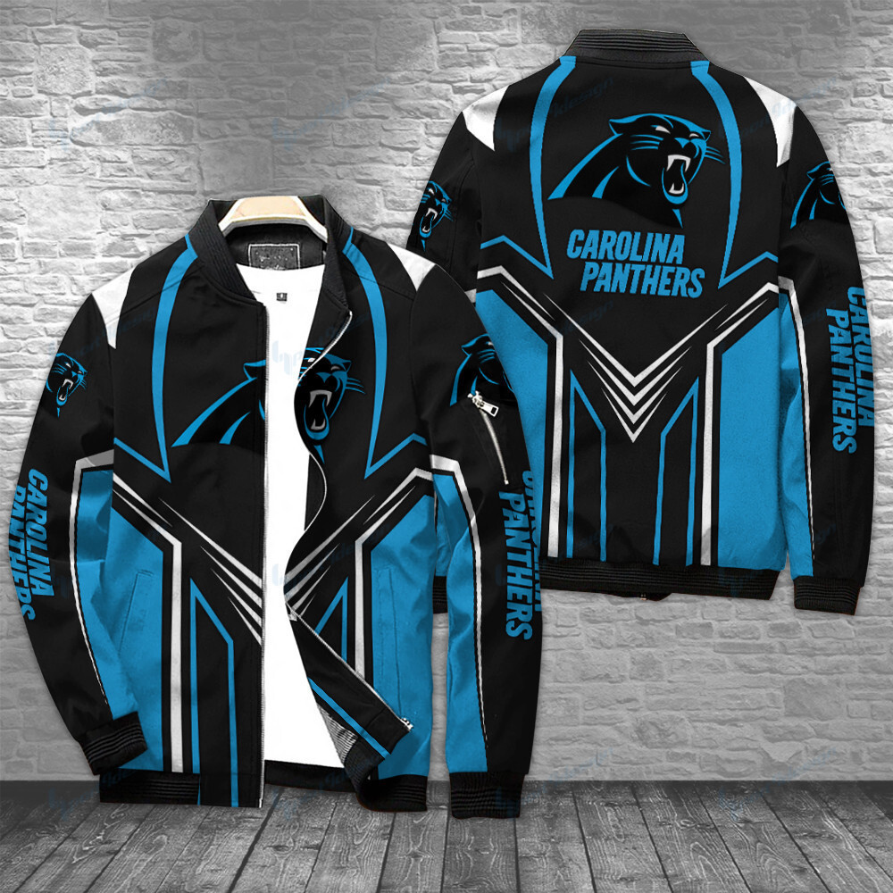 Carolina Panthers Bomber Jacket Gift For Sport Fans