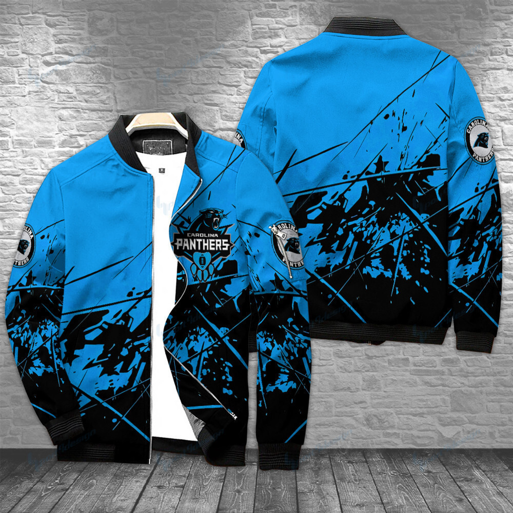Carolina Panthers Bomber Jacket Hot Gift For Sport Fans