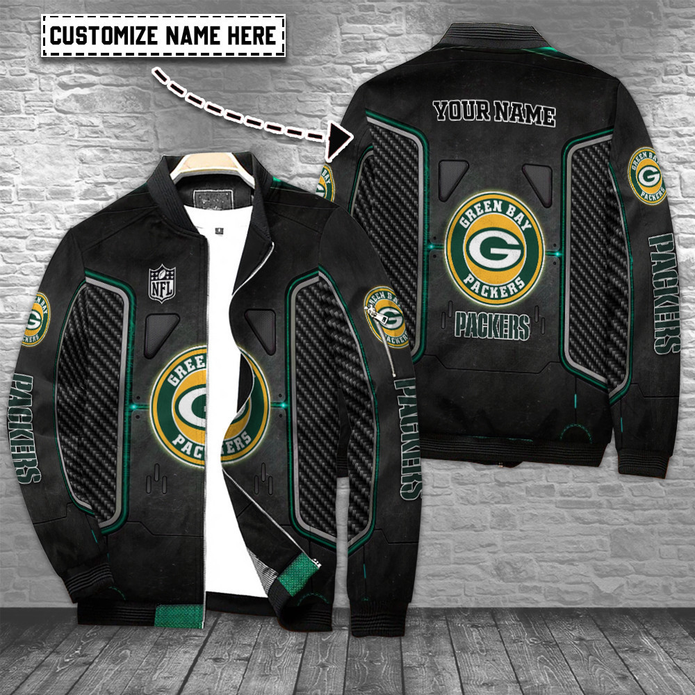 Green Bay Packers Personalized Bomber Jacket Best Collection For Sport Fans
