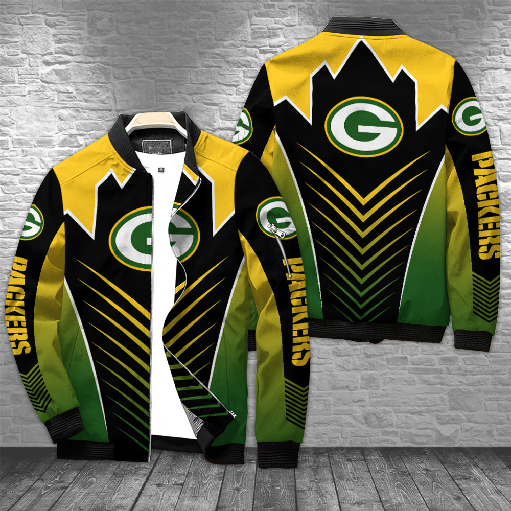 Green Bay Packers Bomber Jacket Best Gift For Men And Women