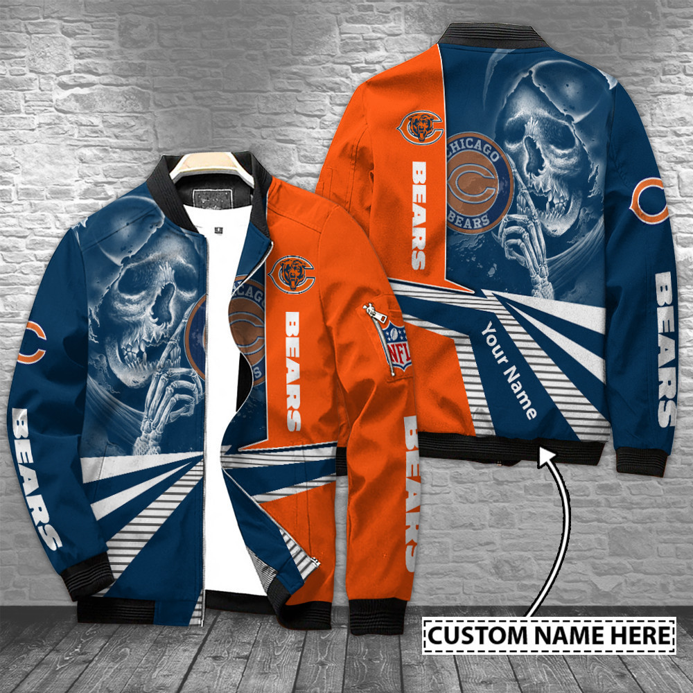 Chicago Bears Personalized Bomber Jacket Best Collection For Sport Fans