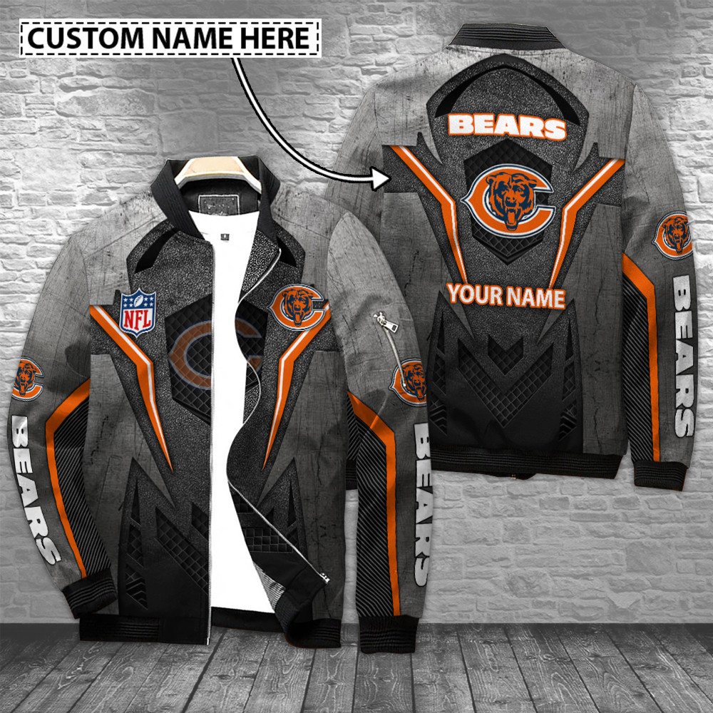 Chicago Bears Personalized Bomber Jacket Collection For Sport Fans