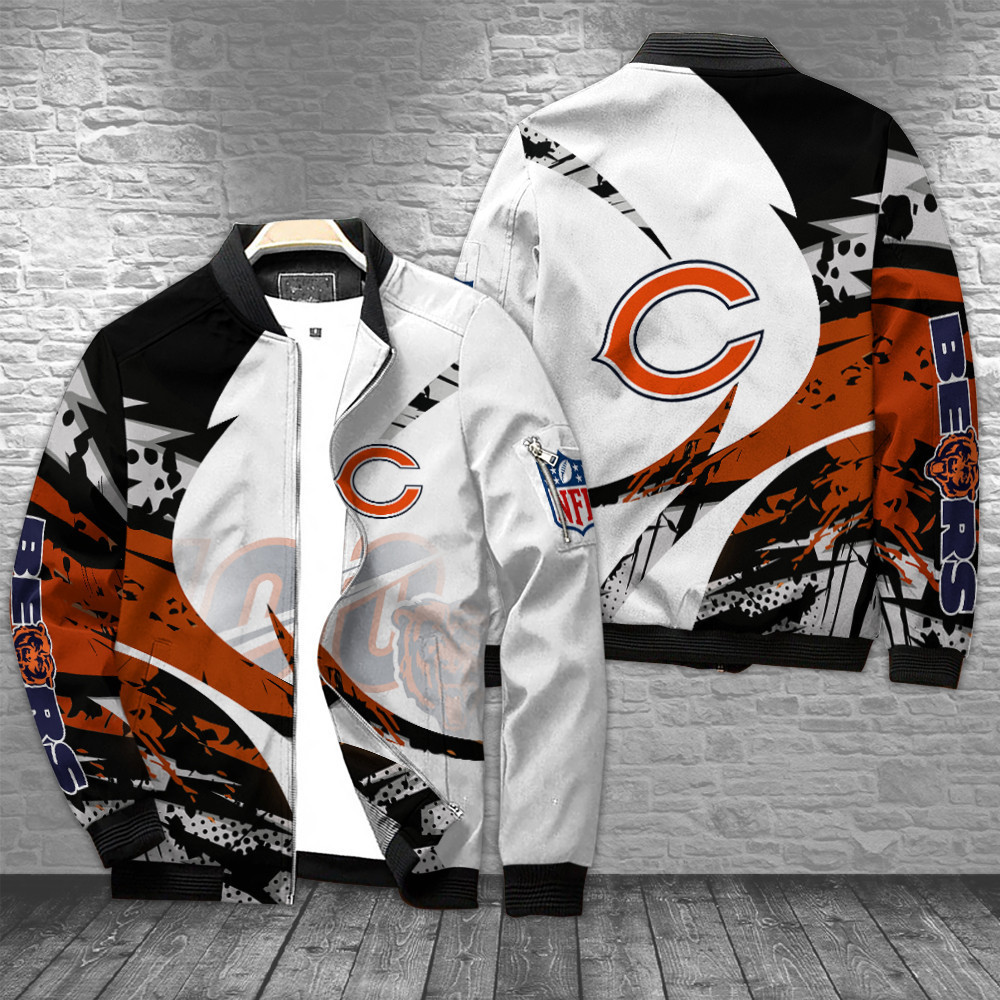 Chicago Bears Nfl Bomber Jacket Best Gift For Men And Women