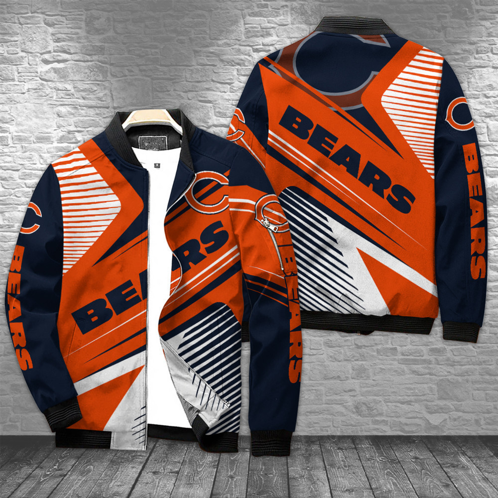 Chicago Bears Bomber Jacket Gift For Sport Team Fans