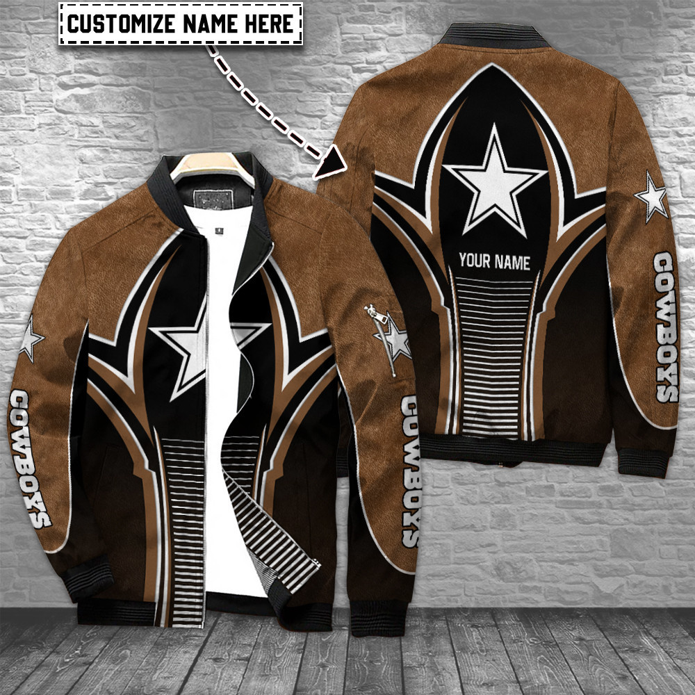 Dallas Cowboys Personalized Bomber Jacket Collection For Sport Fans