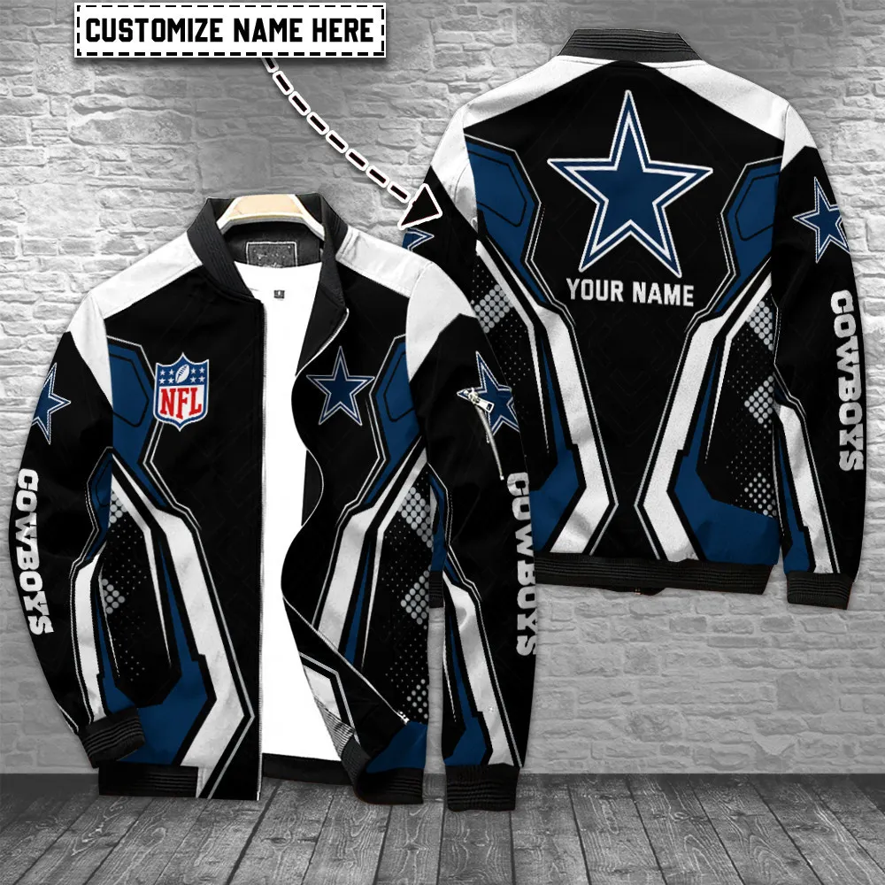 Dallas Cowboys Personalized Bomber Jacket Collection For Men And Women