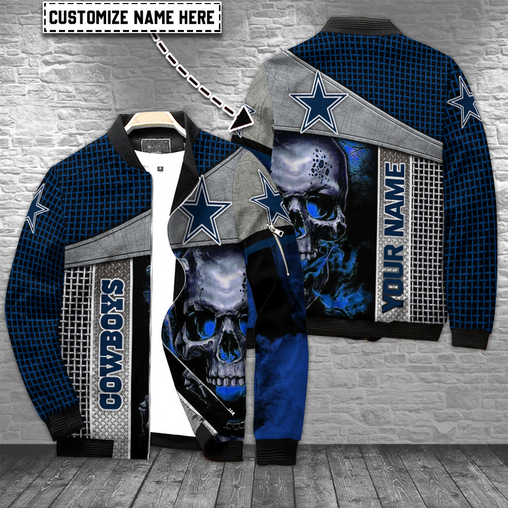 Dallas Cowboys Personalized Bomber Jacket Collection For Nfl Fans