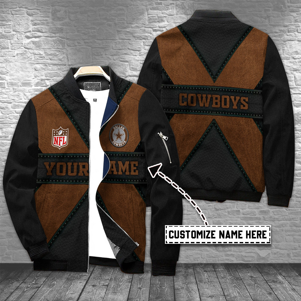 Dallas Cowboys Football Personalized Bomber Jacket Best Gift For Sport Team Fan