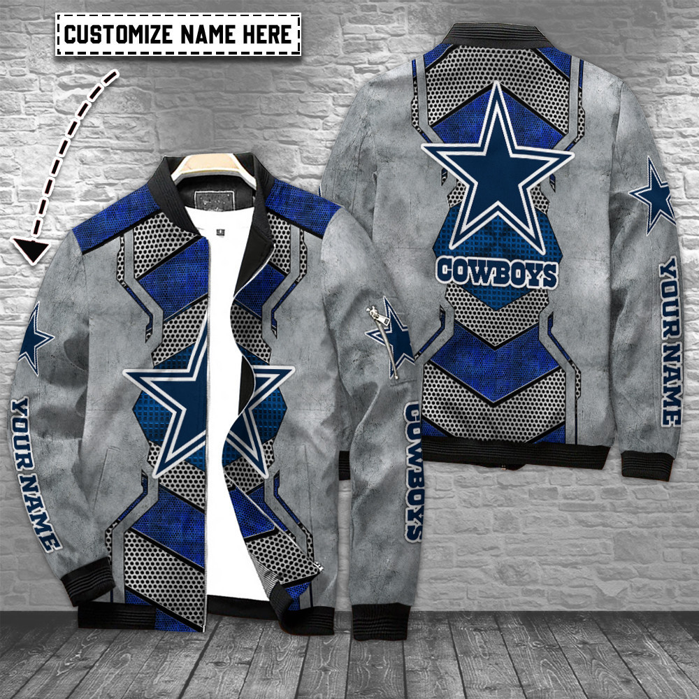 Dallas Cowboys Personalized Bomber Jacket Collection For Sport Fan