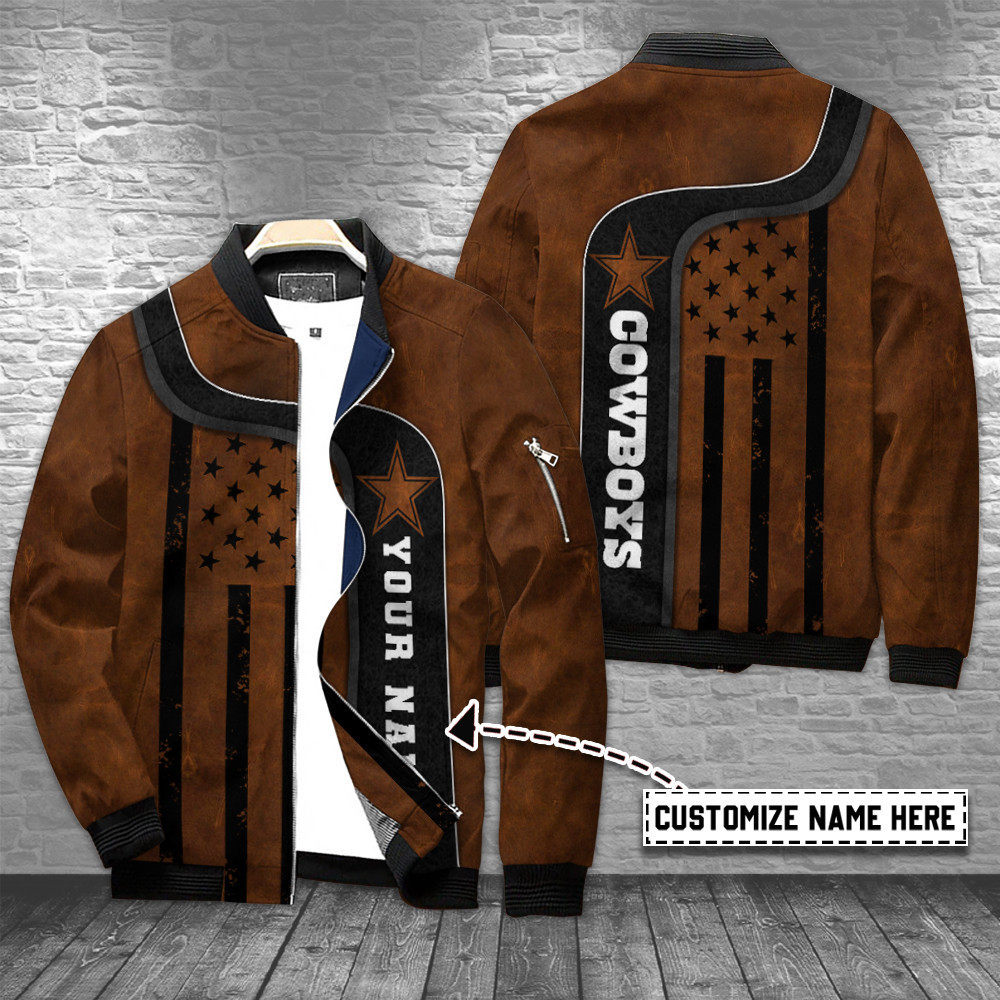 Dallas Cowboys Football Personalized Bomber Jacket Best Collection For Sport Fans