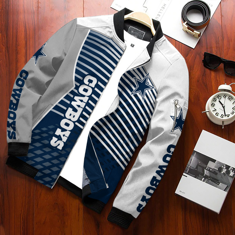Dallas Cowboys Bomber Jacket Gift For Sport Nfl Team Fan
