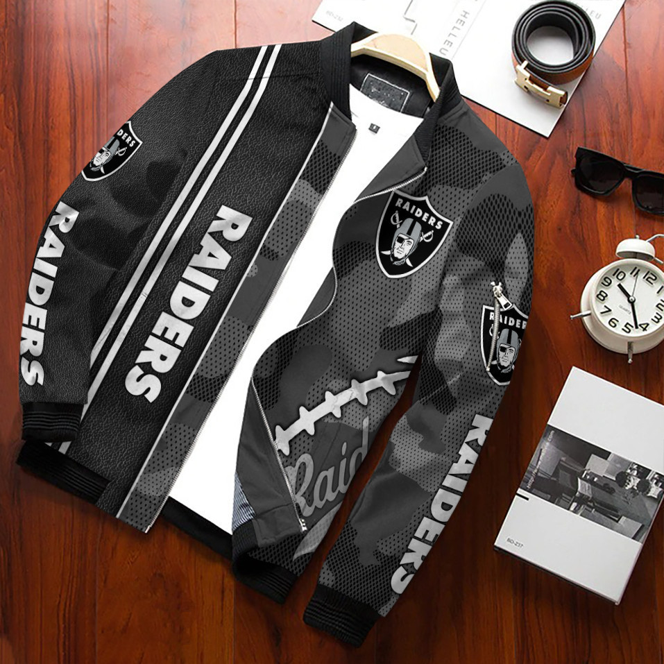 Las Vegas Raiders Nation Football League Bomber Jacket Gift For Sport Team Fan