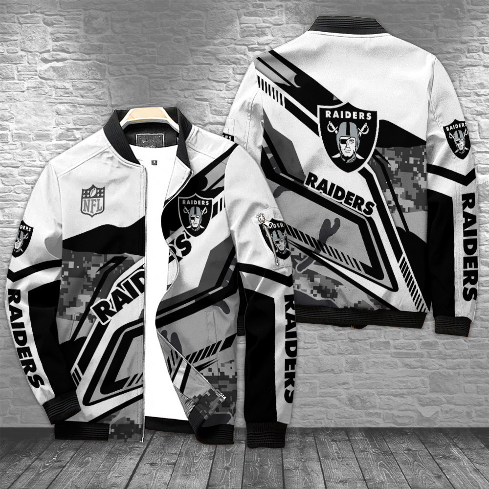 Las Vegas Raiders Bomber Jacket Best Collection For Sport Fans