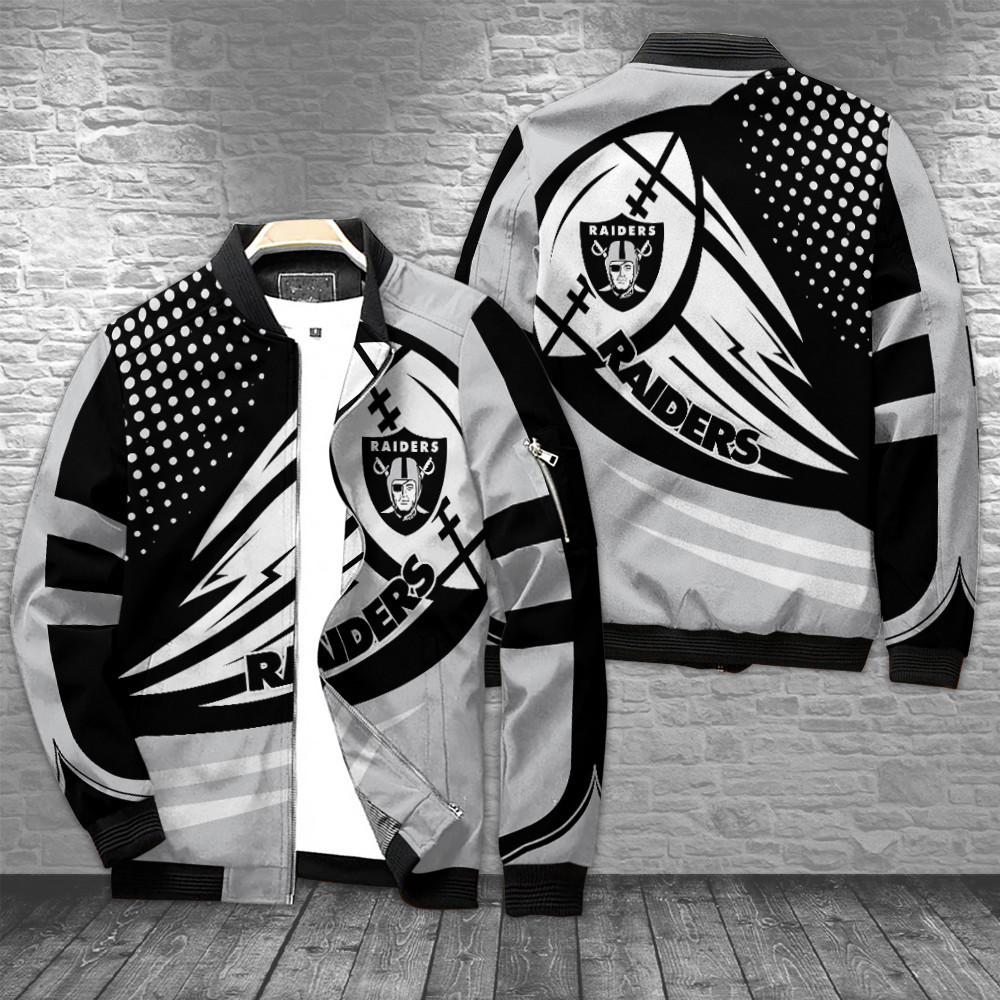 Las Vegas Raiders Bomber Jacket Best Gift For Men And Women