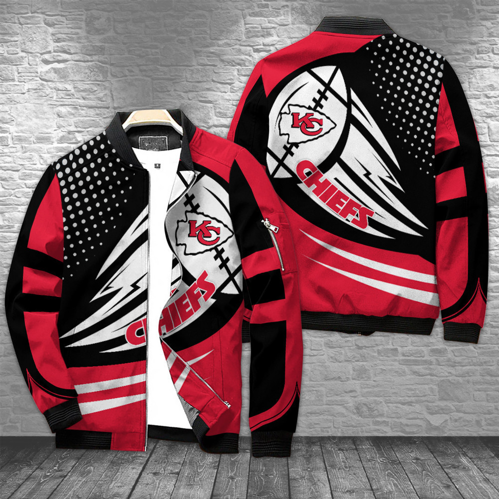Kansas City Chiefs Full Zip Bomber Jacket Best Gift For Men And Women