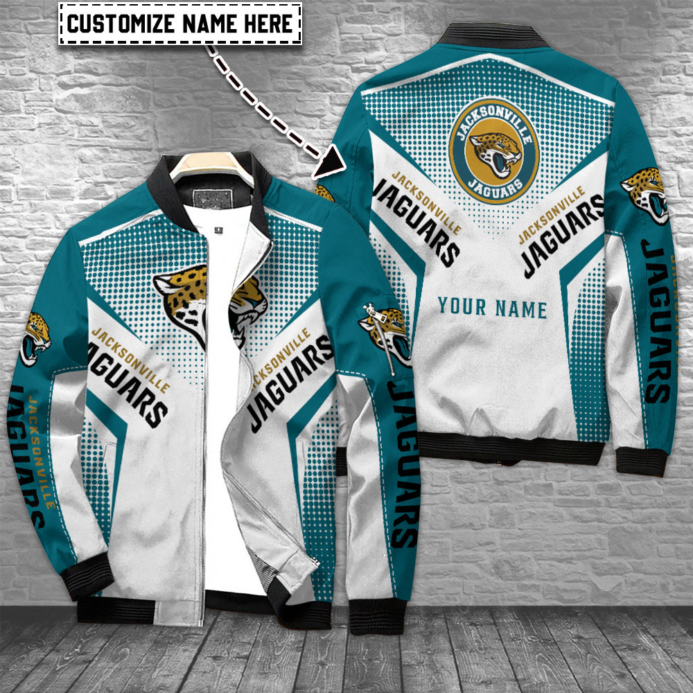 Jacksonville Jaguars Personalized Bomber Jacket Best Gift For Sport Team Fans