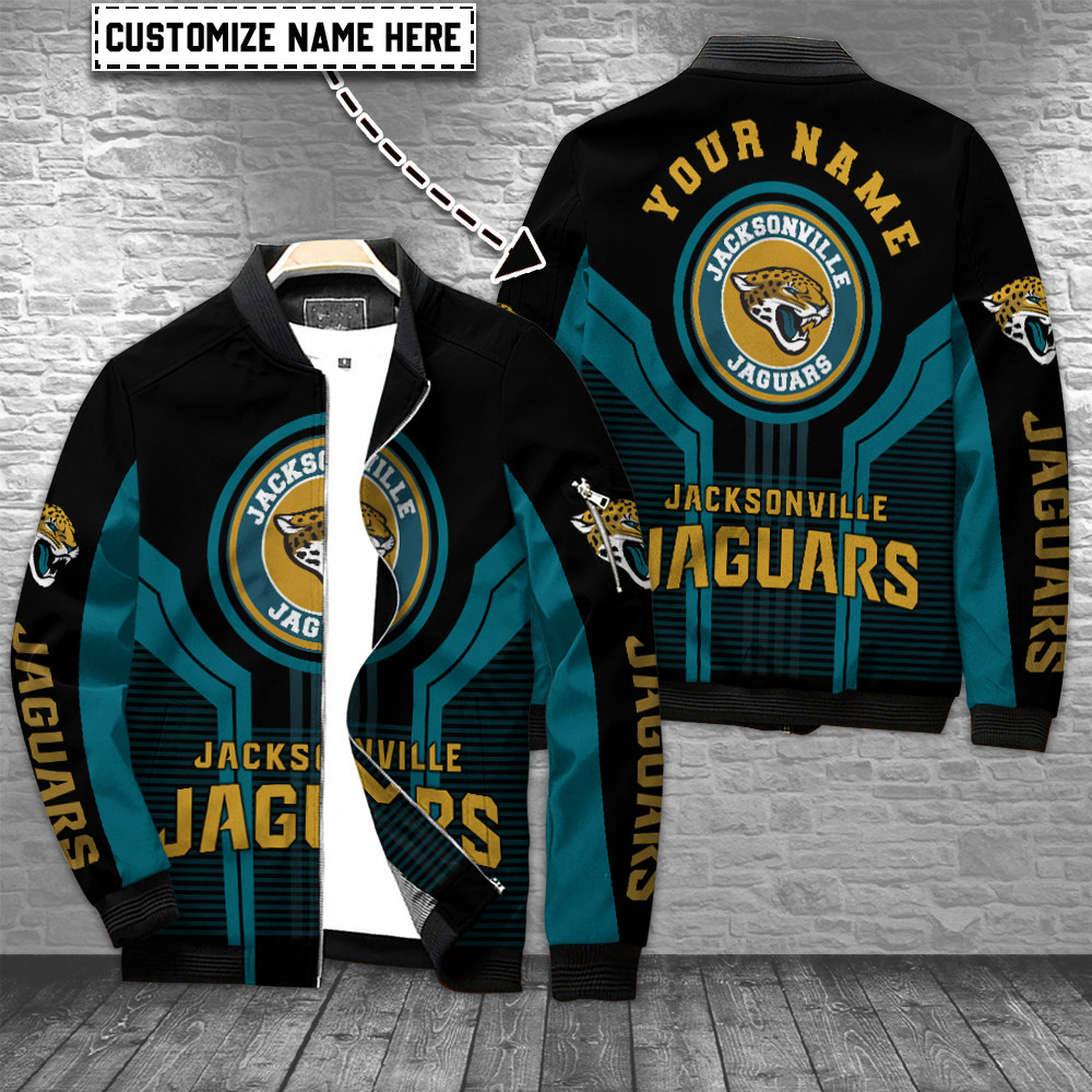 Jacksonville Jaguars Custom Bomber Jacket Best Gift For Sport Team Fan