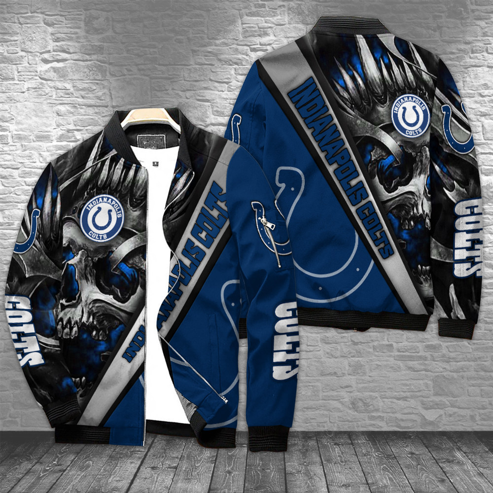 Indianapolis Colts Bomber Jacket Gift For Sport Team Fan