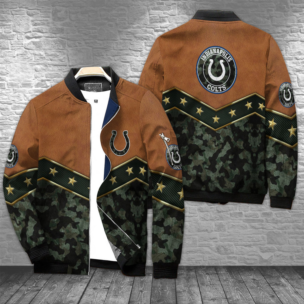 Indianapolis Colts Bomber Jacket Best Collection For Sport Fans