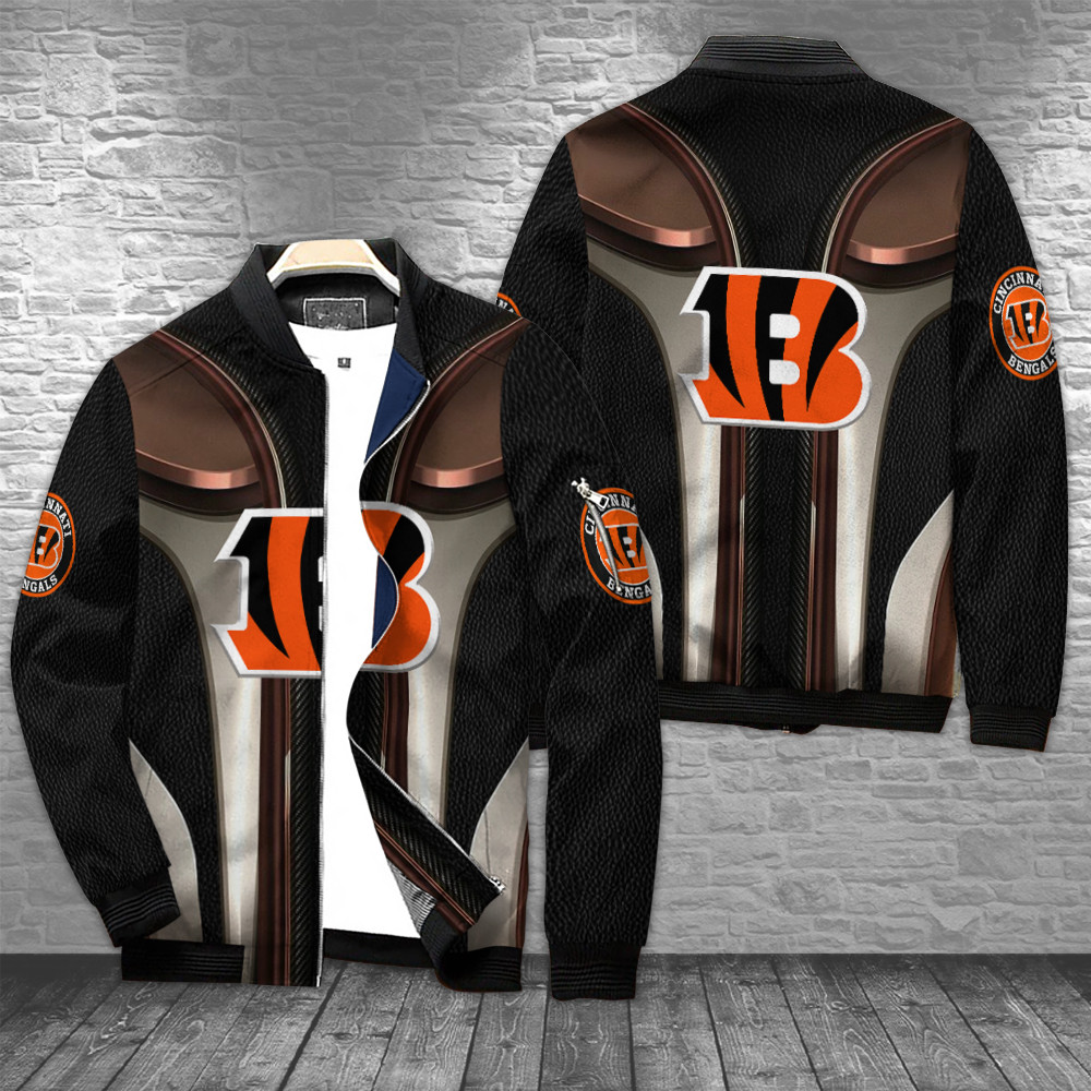 Cincinnati Bengals Bomber Jacket For Sport Team Fan