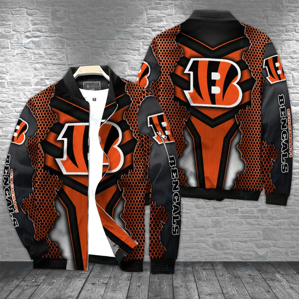 Cincinnati Bengals Nation Football League Bomber Jacket Gift For Sport Team Fan
