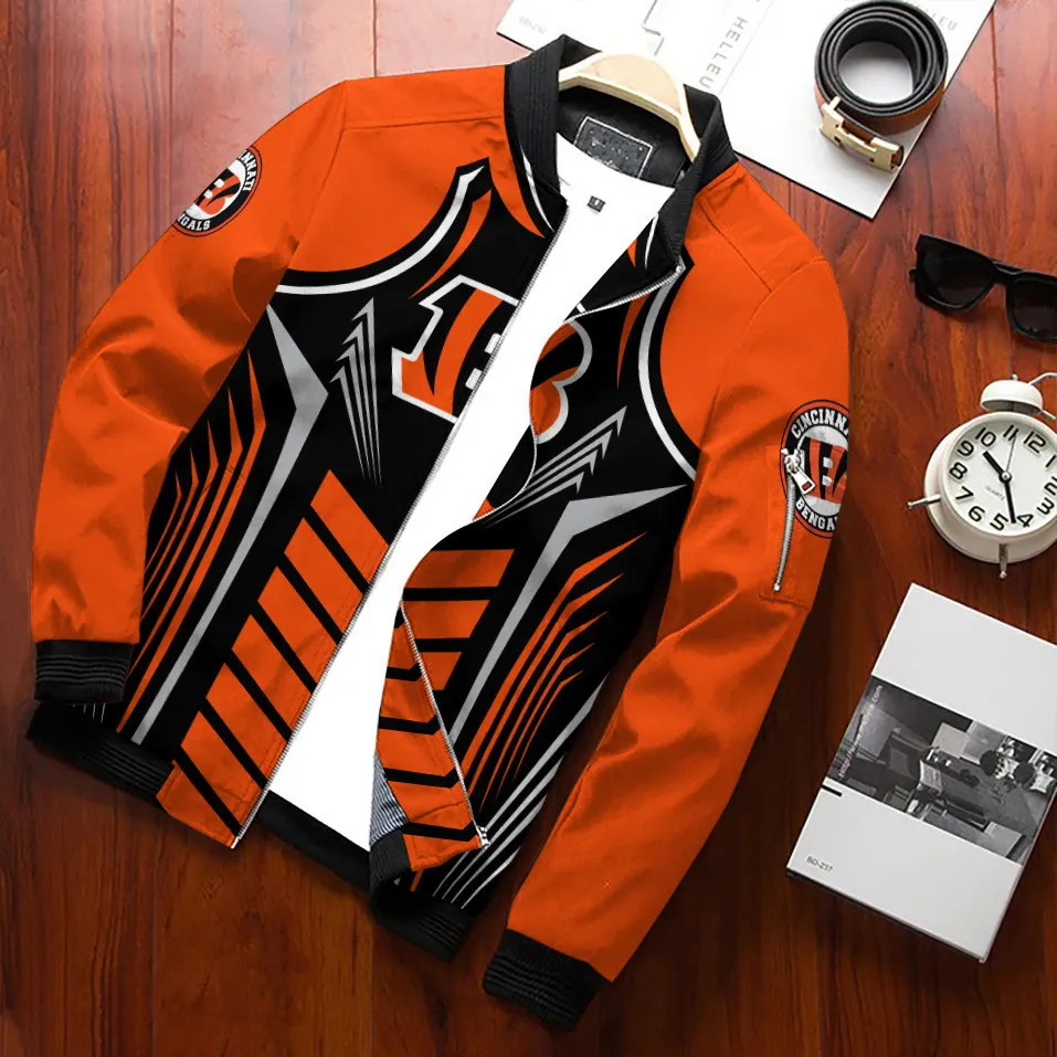 Cincinnati Bengals Nfl Bomber Jacket Gift For Sport Team Fan
