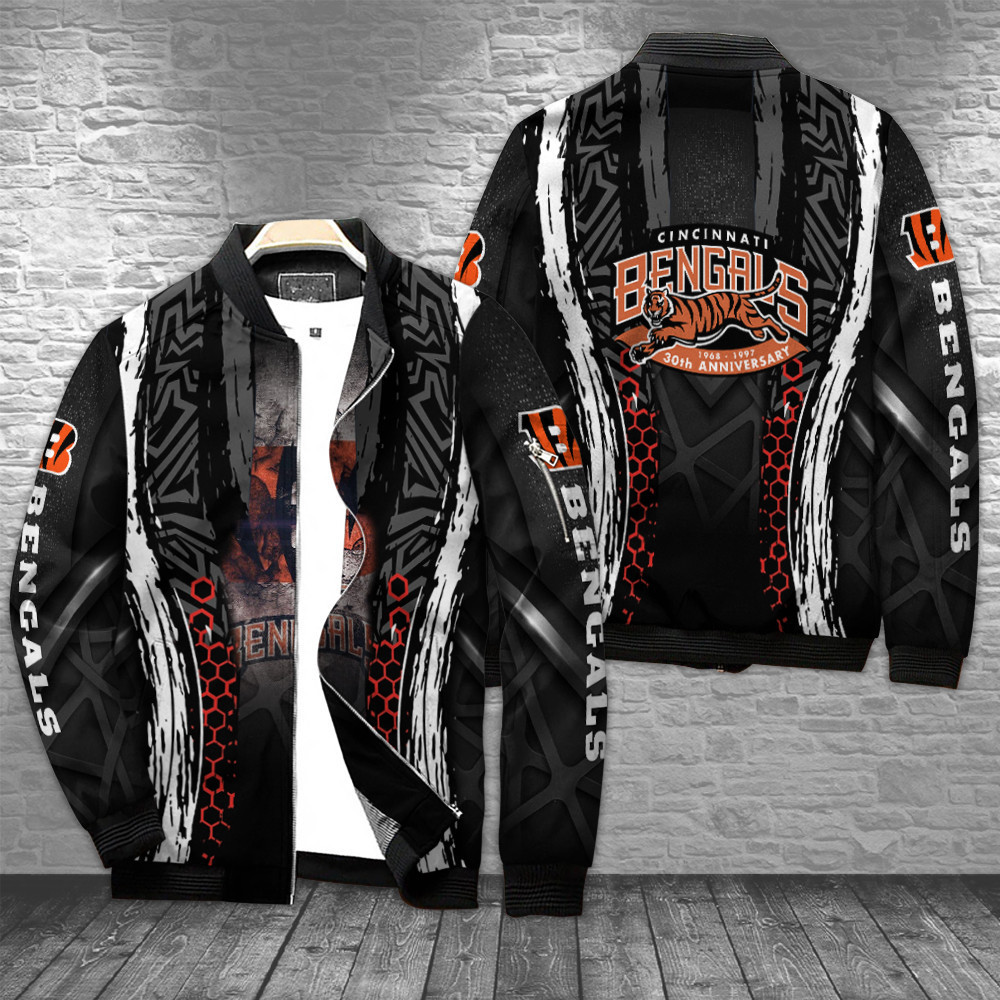 Cincinnati Bengals Nfl Bomber Jacket Best Gift For Men And Women