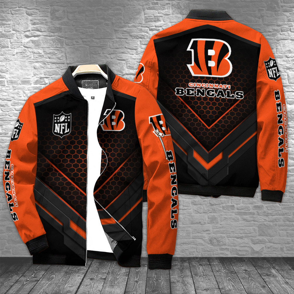 Cincinnati Bengals Football Bomber Jacket Best Gift For Men And Women