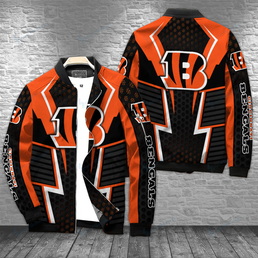 Cincinnati Bengals Football Bomber Jacket Gift For Sport Team Fan