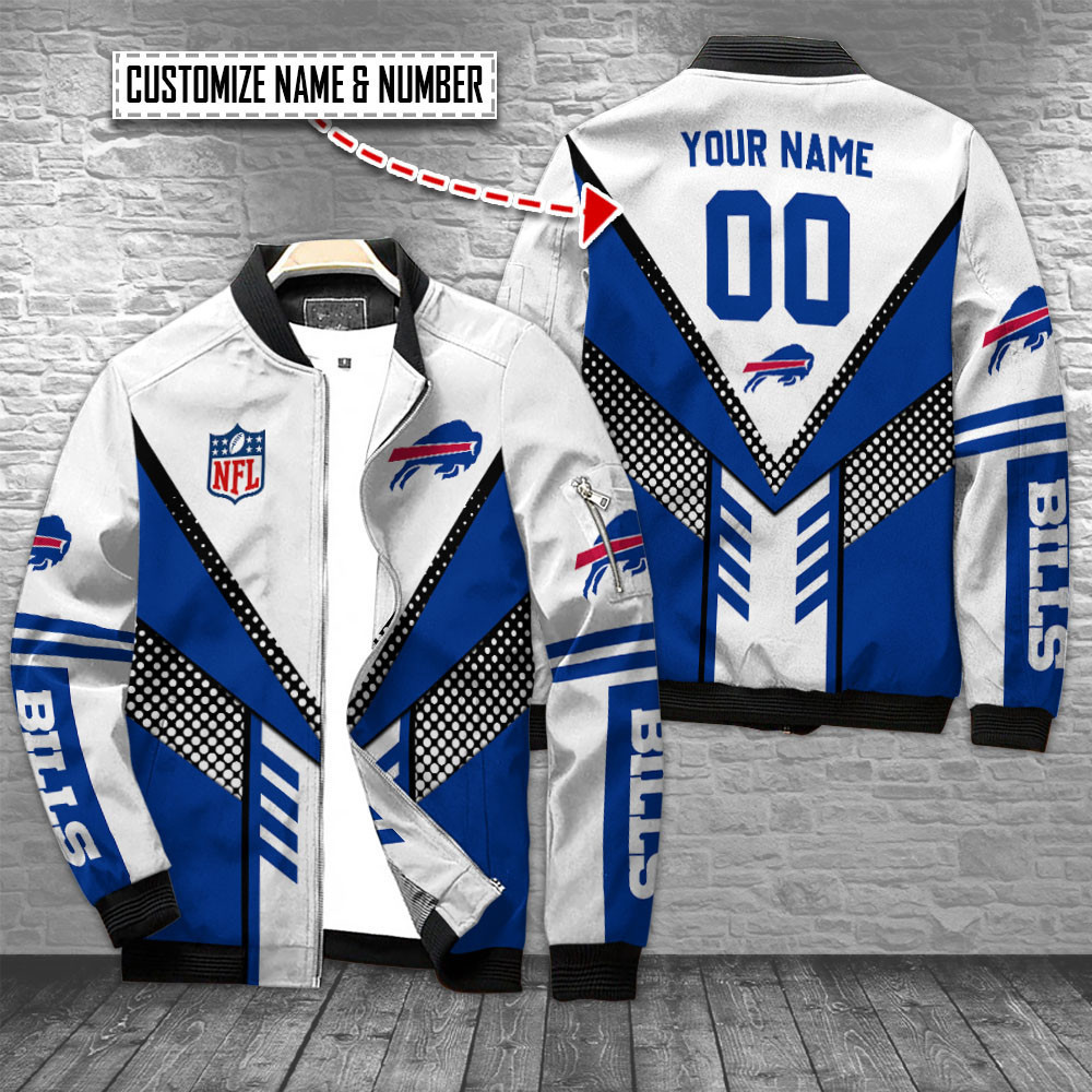 Buffalo Bills Personalized Bomber Jacket Best Gift For Men And Women