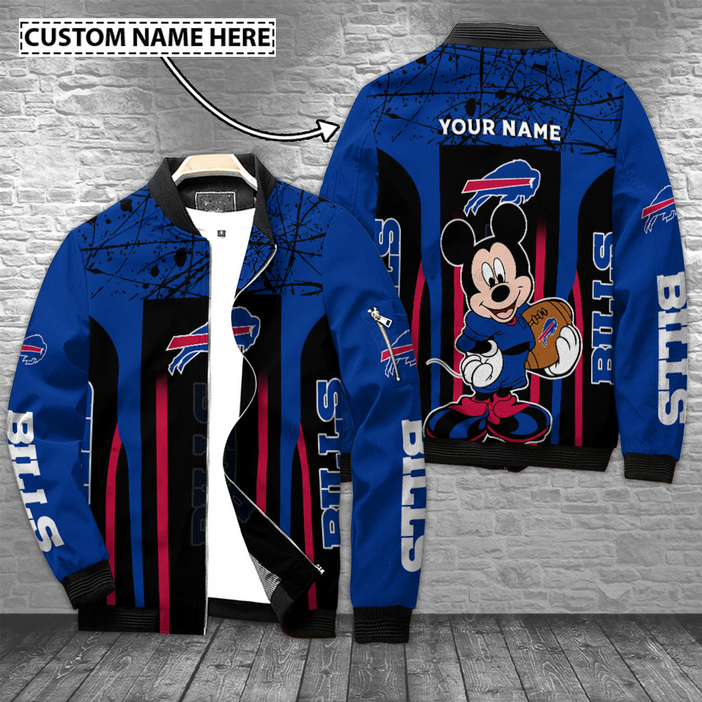 Buffalo Bills Football Personalized Bomber Jacket Best Gift For Sport Team Fan