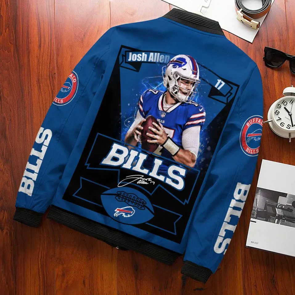 Buffalo Bills-Josh Allen Bomber Jacket