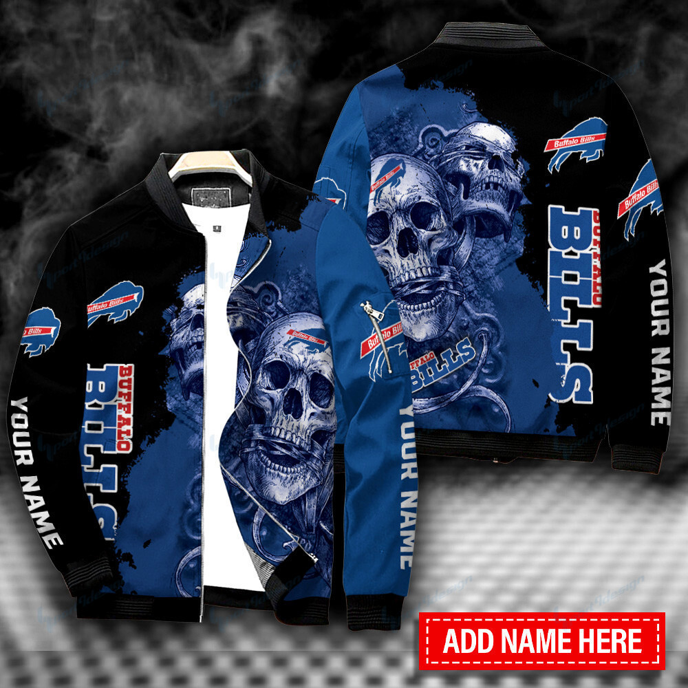 Buffalo Bills Personalized Bomber Jacket Hot Gift For Sport Fans