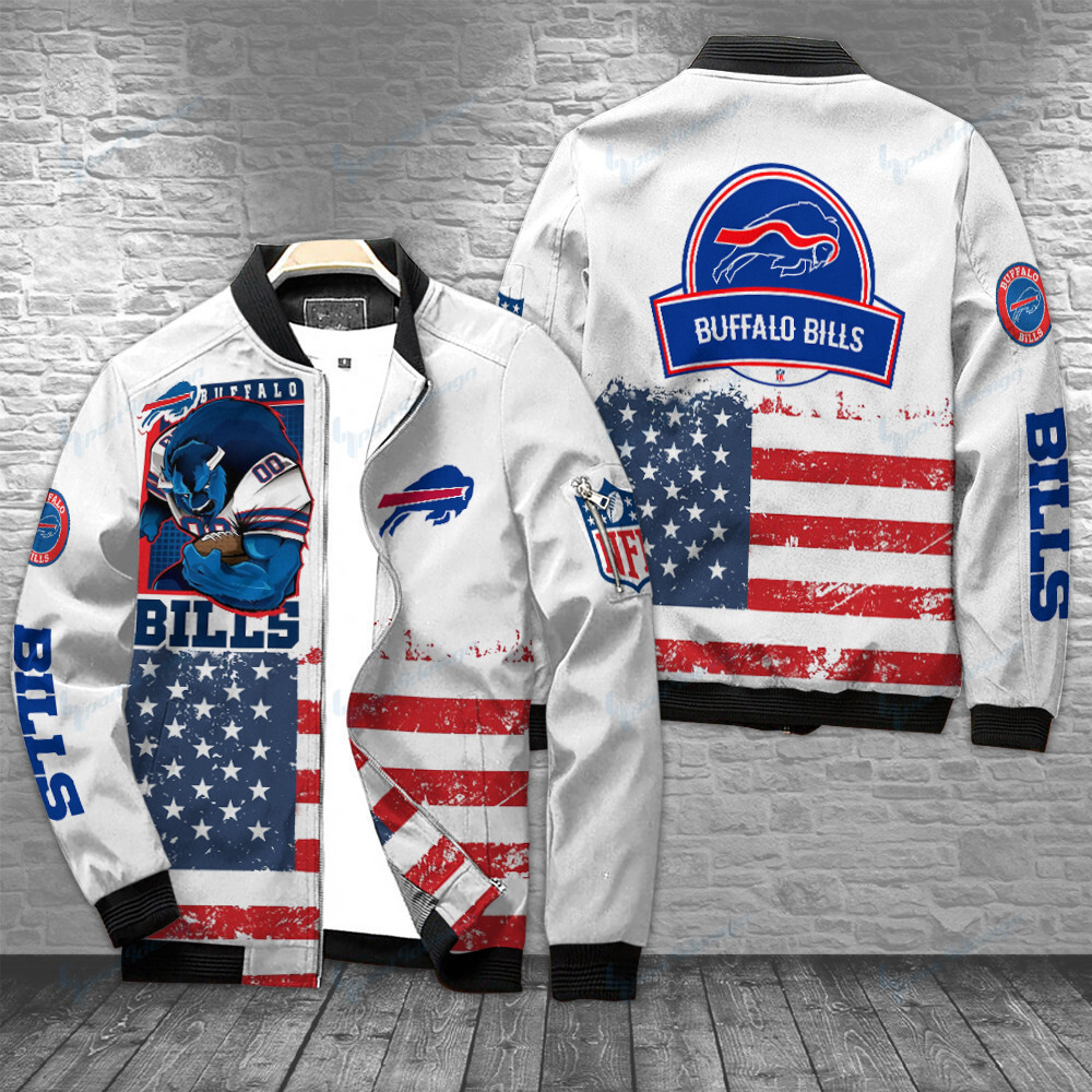 Buffalo Bills Special Zipper Bomber Jacket Hot Gift For Sport Fans