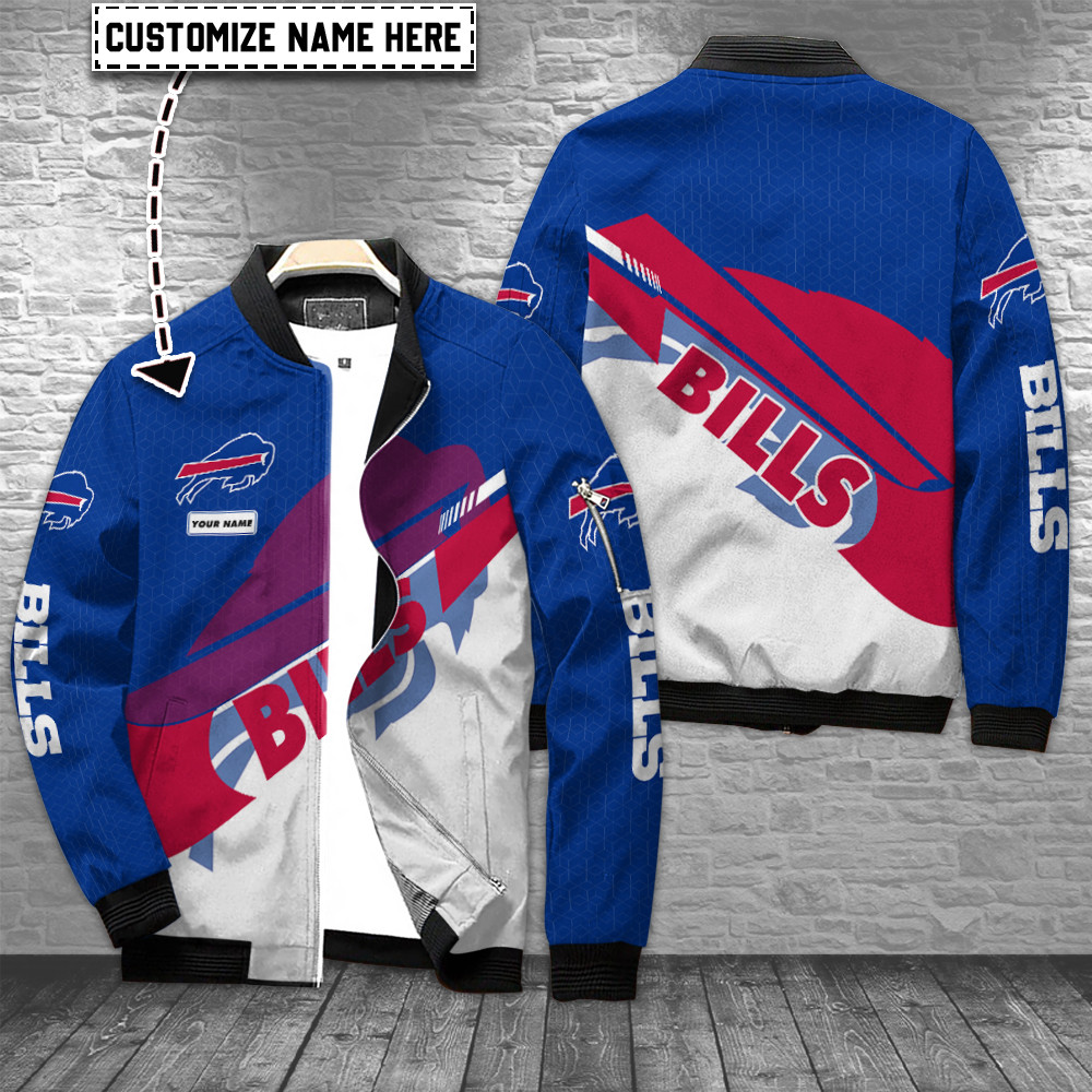 Buffalo Bills Football Personalized Bomber Jacket For Sport Team Fan