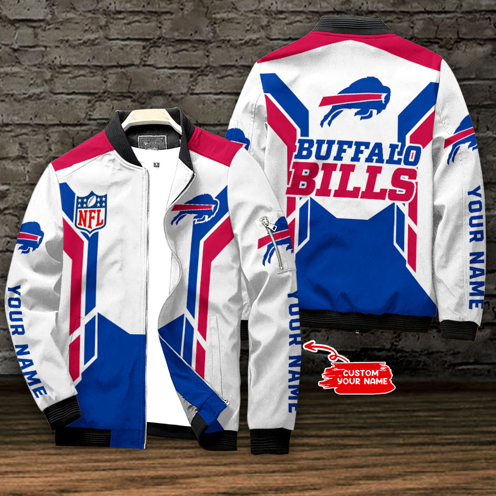 Buffalo Bills Football League Personalized Bomber Jacket For Sport Team Fan