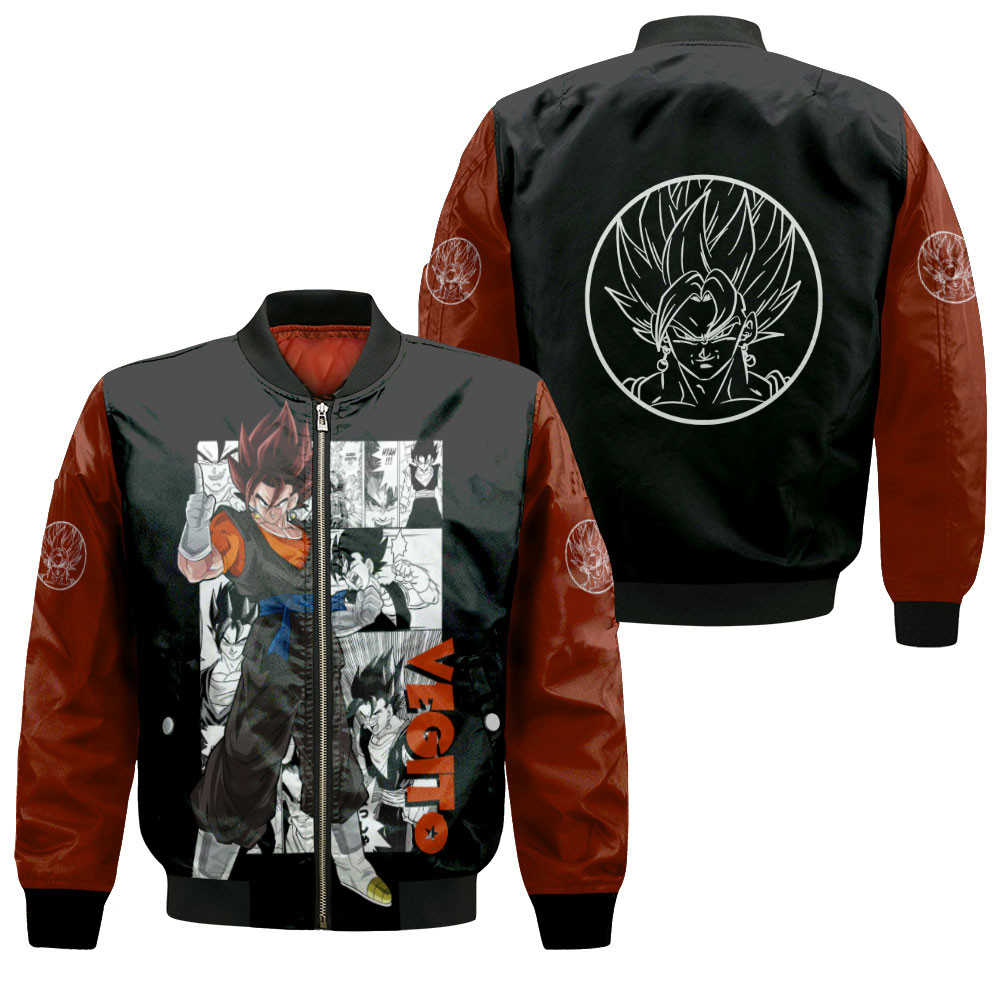 Vegito Anime Bomber Jacket For Anime Manga Fans