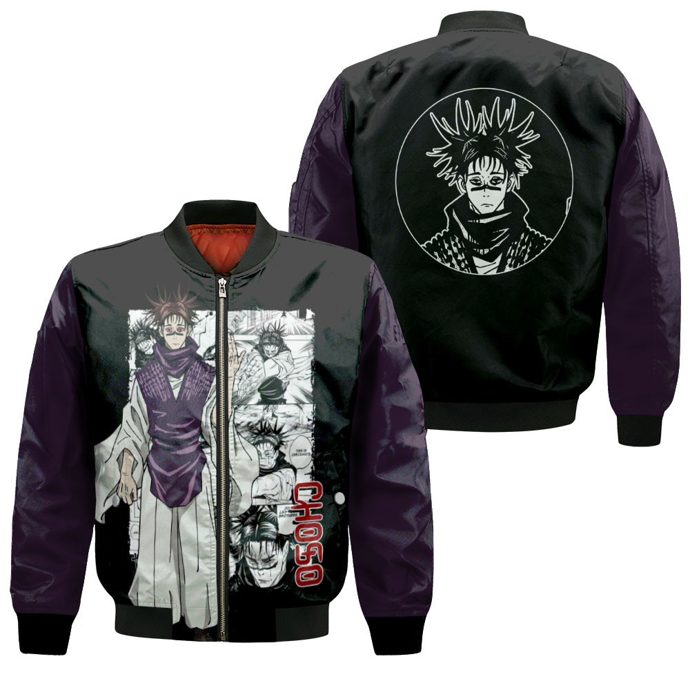 Choso Anime Bomber Jacket Customized For Anime Manga Fans