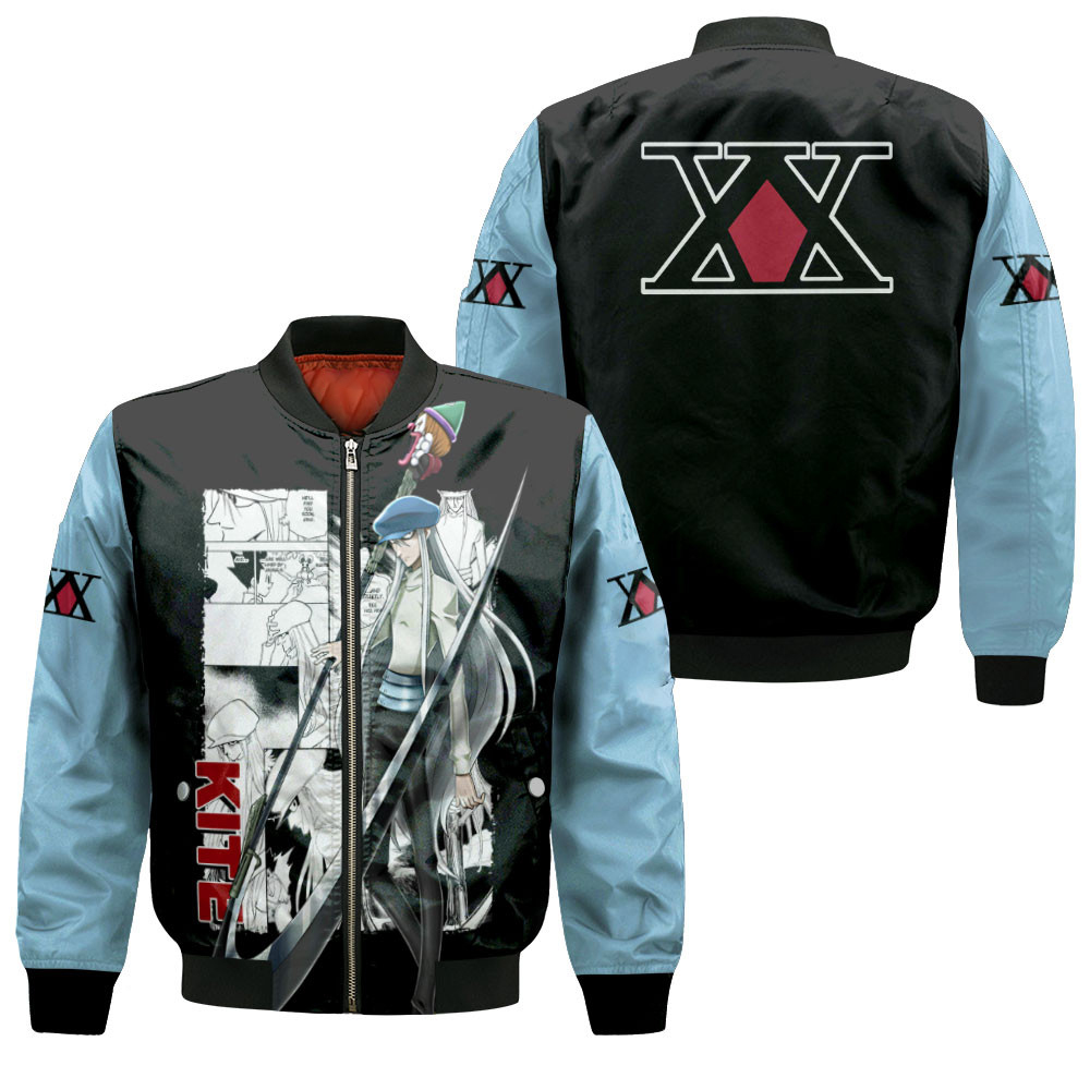 Kite Anime Bomber Jacket For Anime Manga Fans