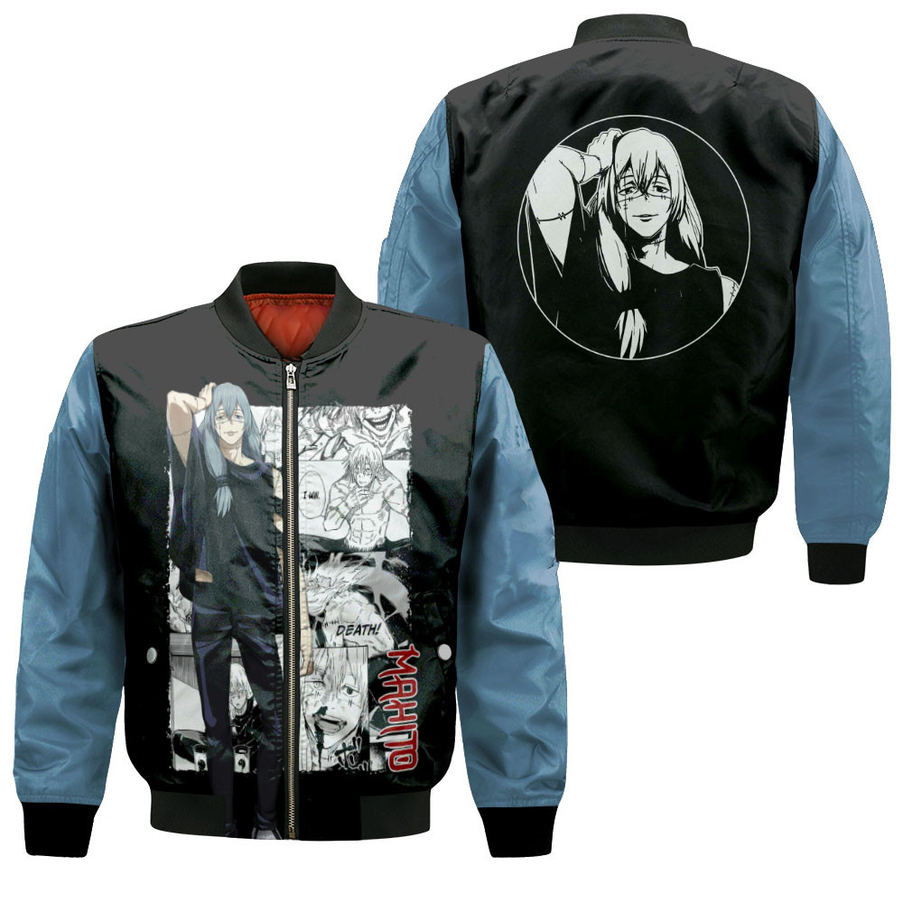 Mahito Customized Anime Bomber Jacket For Anime Manga Fans