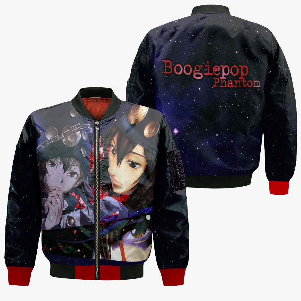 Boogiepop Anime Bomber Jacket Clothes For Anime Manga Fans