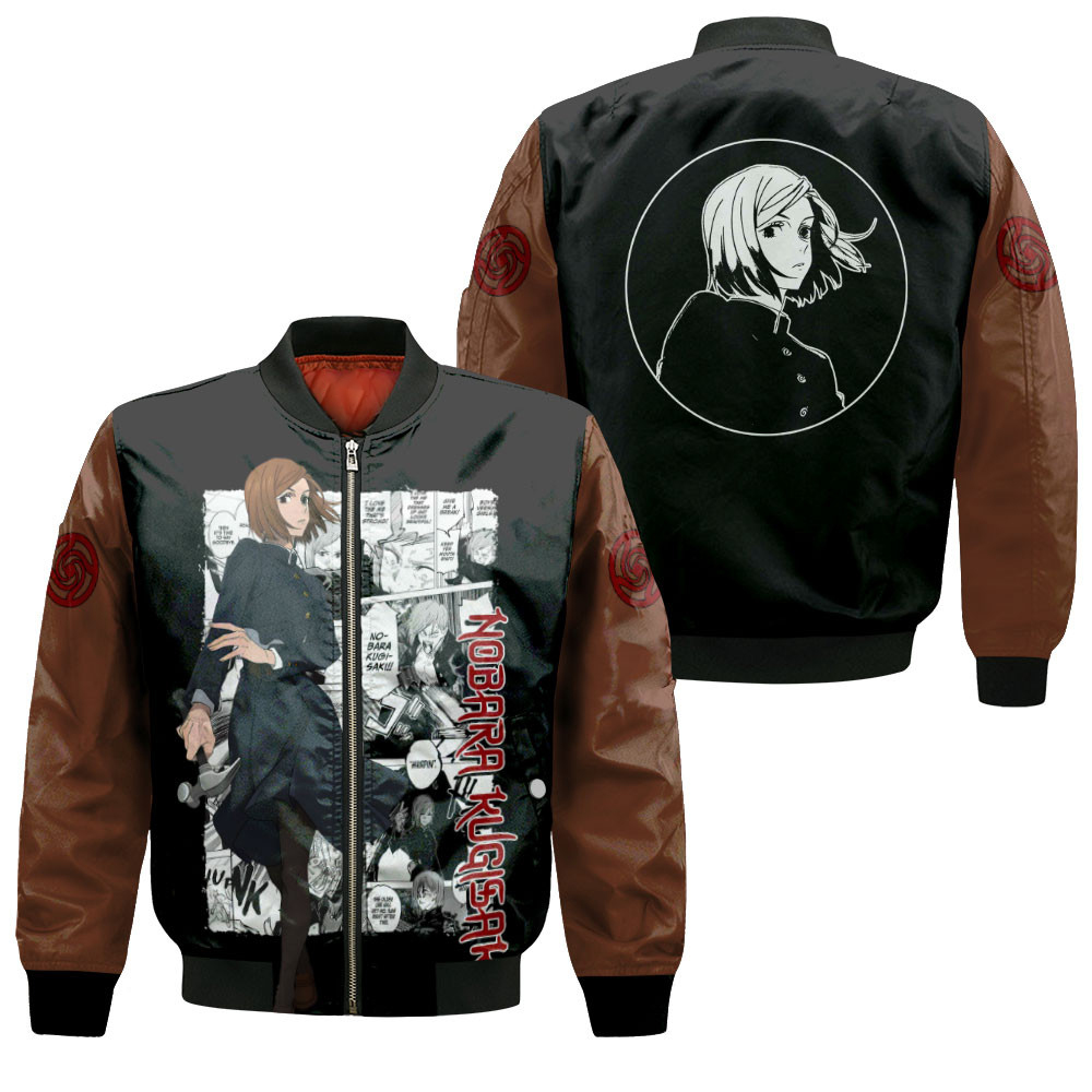 Nobara Kugisaki Anime Bomber Jacket For Anime Manga Fans